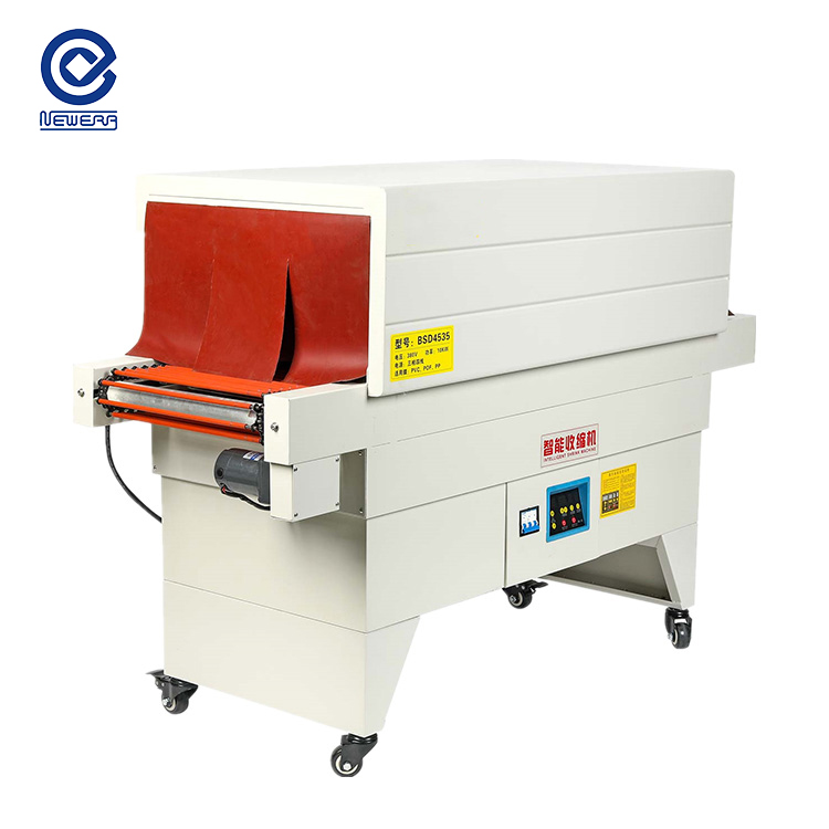 Hot Sale High Efficient Plastic Film Shrink Packing Machine Heat Shrink Tunnel