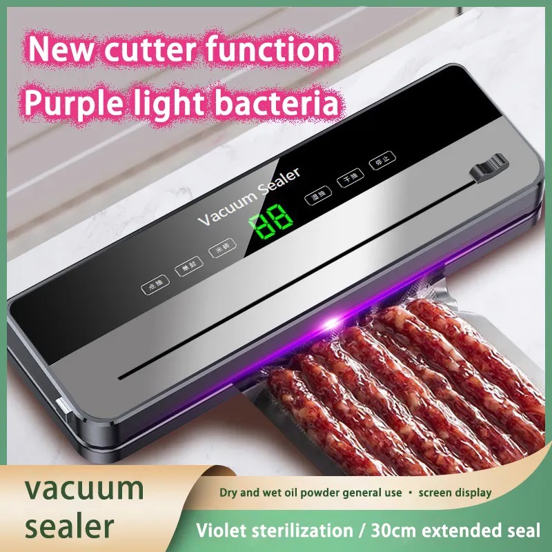 Wholesale Household Automatic Dual-Purpose Plastic Mat Electric Vacuum Sealing Machine for Wet Dry Food Packaging Convenient