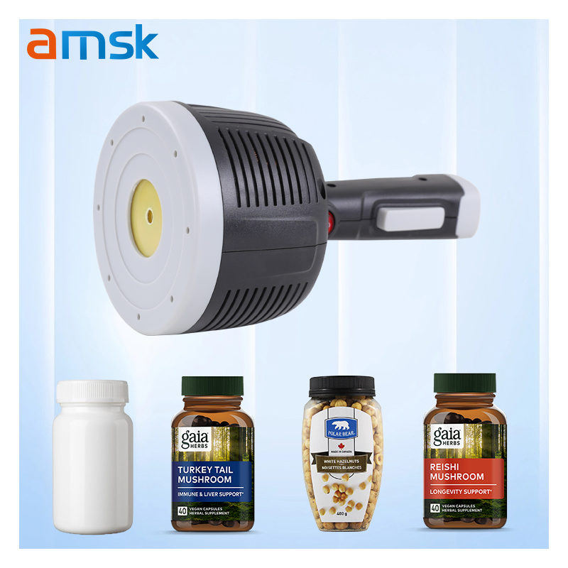 Manual Beverage 400A 20-100mm Handheld Electromagnetic Induction Sealing Machine Bottle Cap Sealing Aluminum Foil Plastic Cans