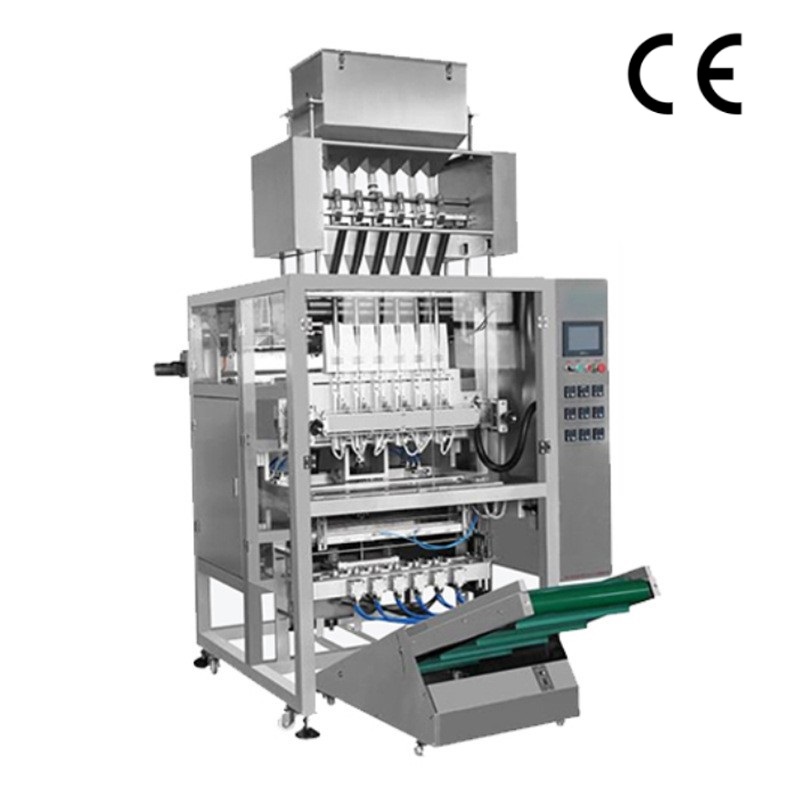 Fully Automatic Multi lane 1g 2g 3g 5g Food Powder 2/4/6 Lanes Stick Bag Packing Machine