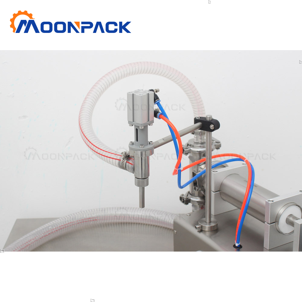 Moonpack G1WYD100-1000ml Liquid Filling Machine Perfume Water Honey Semi-automatic Piston Filling Machines For Bottles Cans