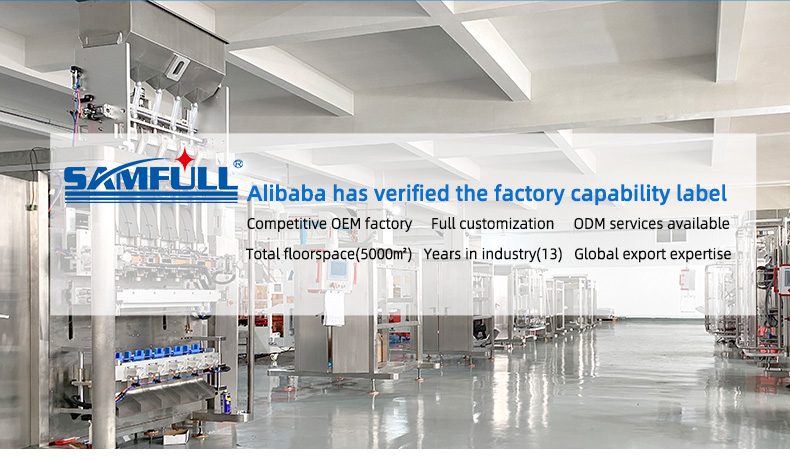 Powder filling and packing machine hero image