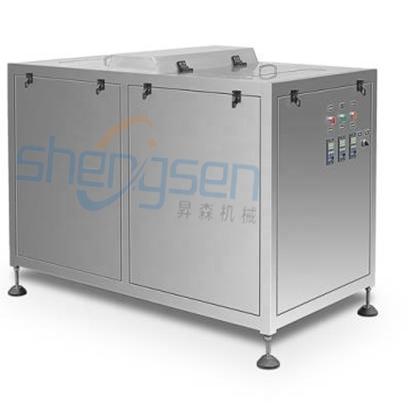 High Speed Full Automatic Stainless Steel PET Vial Small Bottle Unscrambling Sorting Machine 120 Bottles/Min Shengsen Brand