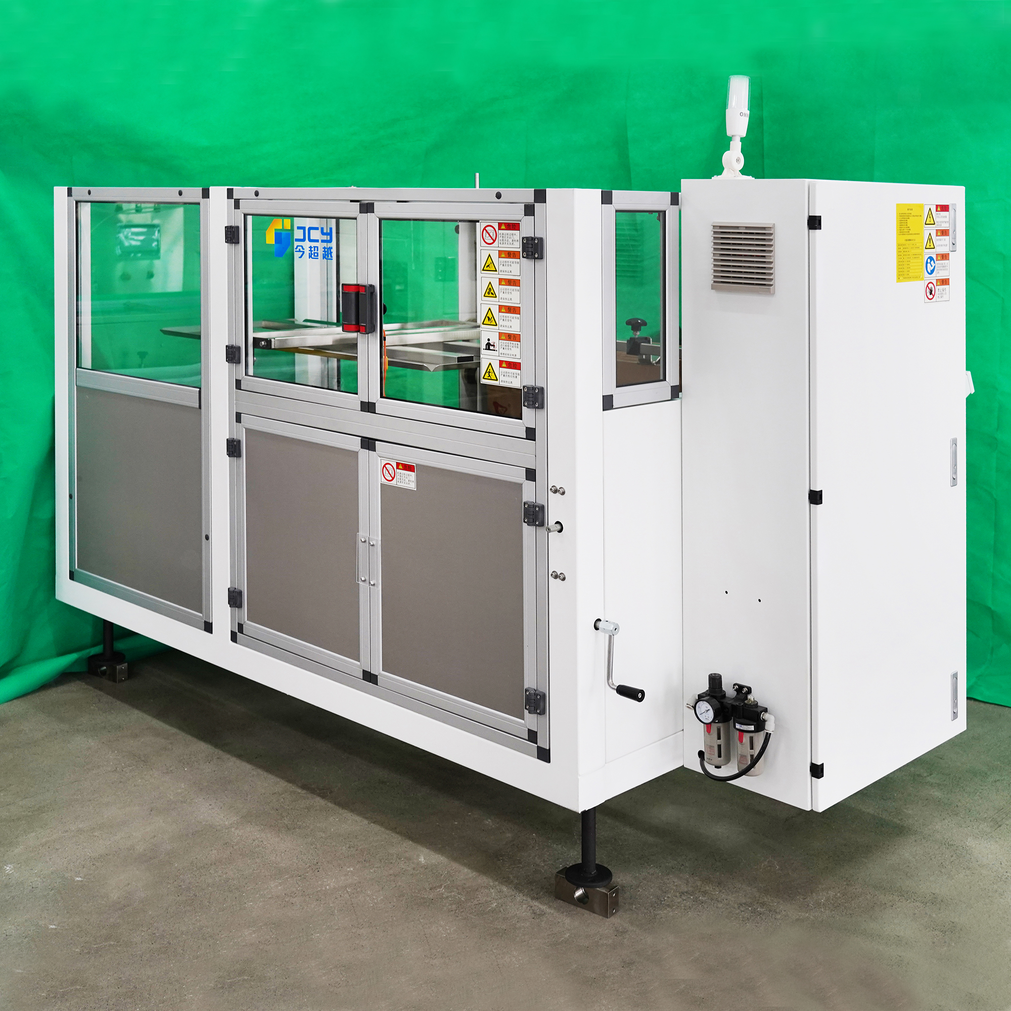 Automatic Paper Carton Erecting Machine Forming Opening Folding Case Carton Erector