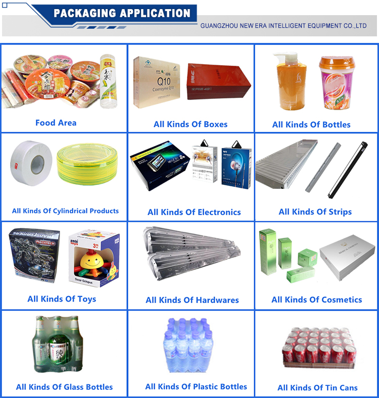 Hot Sale High Efficient Plastic Film Shrink Packing Machine Heat Shrink Tunnel