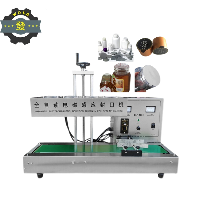 JIAHE 25-75mm Electromagnetic Induction Aluminum Foil Sealing Machine Bottled Activated Carbon Aluminum Foil Sealer