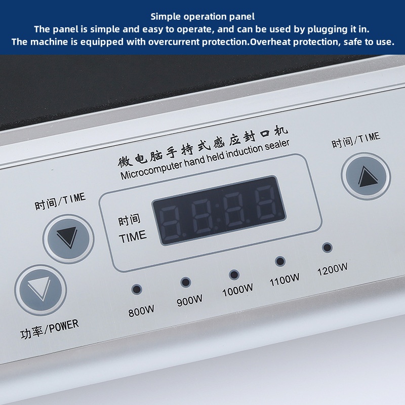 Best Quality Handheld Electromagnetic Induction Sealer Manual Plastic Glass Bottle Aluminum Foil Sealing Machine