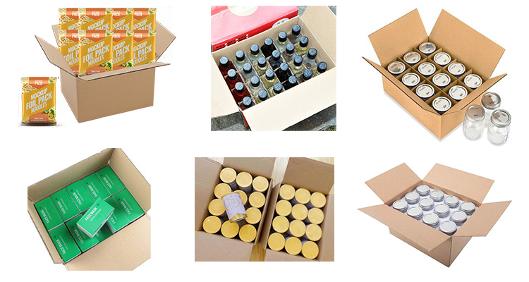 Taping Packing Filling Loading Robot Paper Carton Box Erecting Forming Machine
