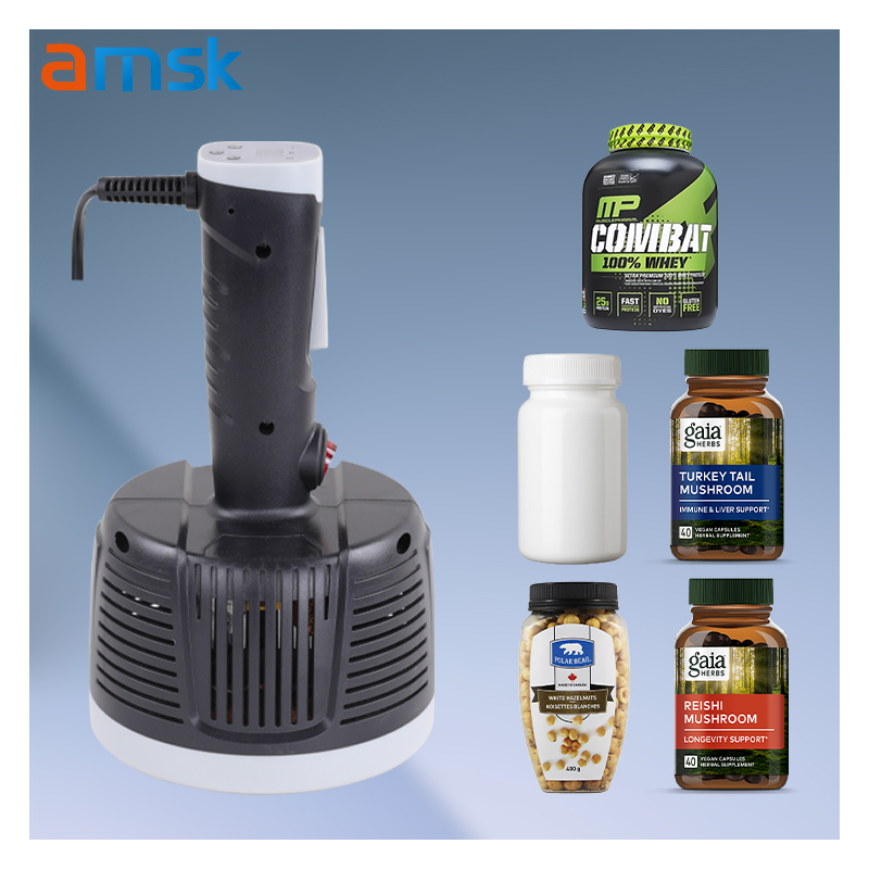Manual Beverage 400A 20-100mm Handheld Electromagnetic Induction Sealing Machine Bottle Cap Sealing Aluminum Foil Plastic Cans