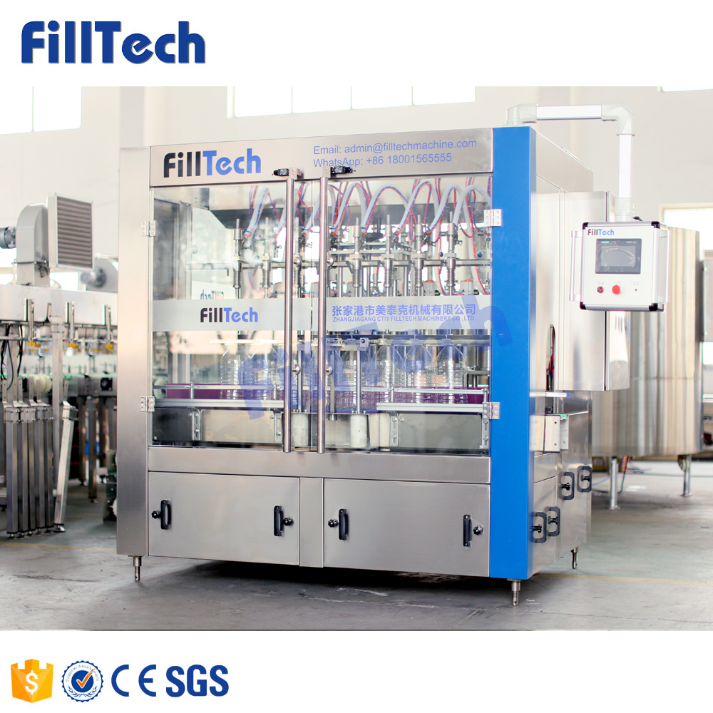 Automatic Piston Filling Machine 8 Head Detergent Filling Machine Linear Type Tomato Paste Filling and Sealing Packing Machine