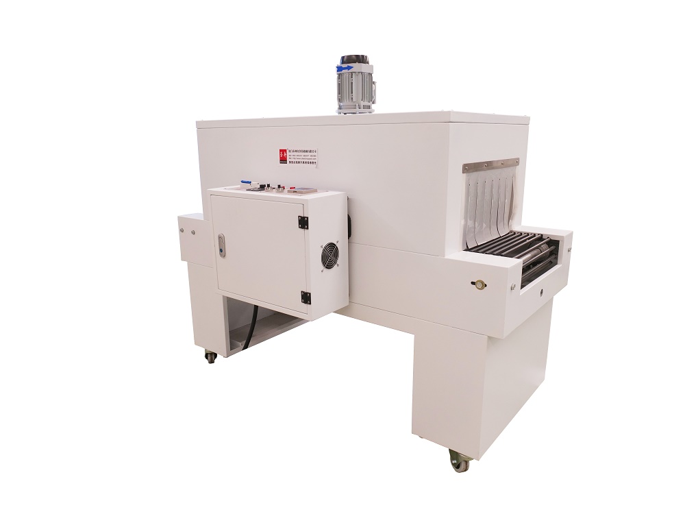 Automatic Heat Shrink Tunnel Packing Machine Side View