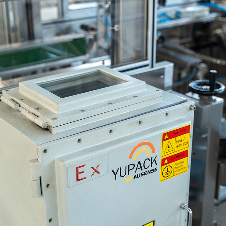 End of Packing Line Carton Erector Machine Automatic Anti-Explosion Case Erecting Machine
