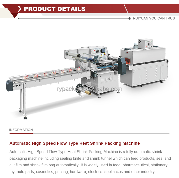 Automatic High Speed Shrink Packing Machine