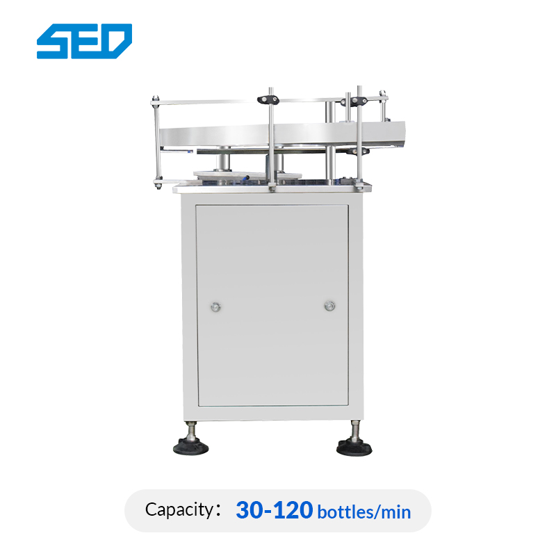 Automatic Accumulative Feeder Turntable Round Plastic Bottle Unscrambler