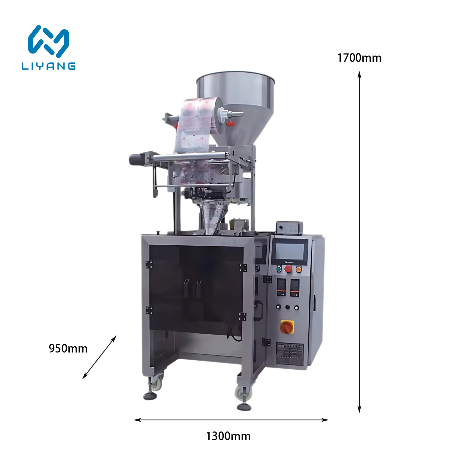 Small Business Automatic Vertical Form Fill Seal Granule Sachet Packaging Salt/Sugar Sachet Packing Machine