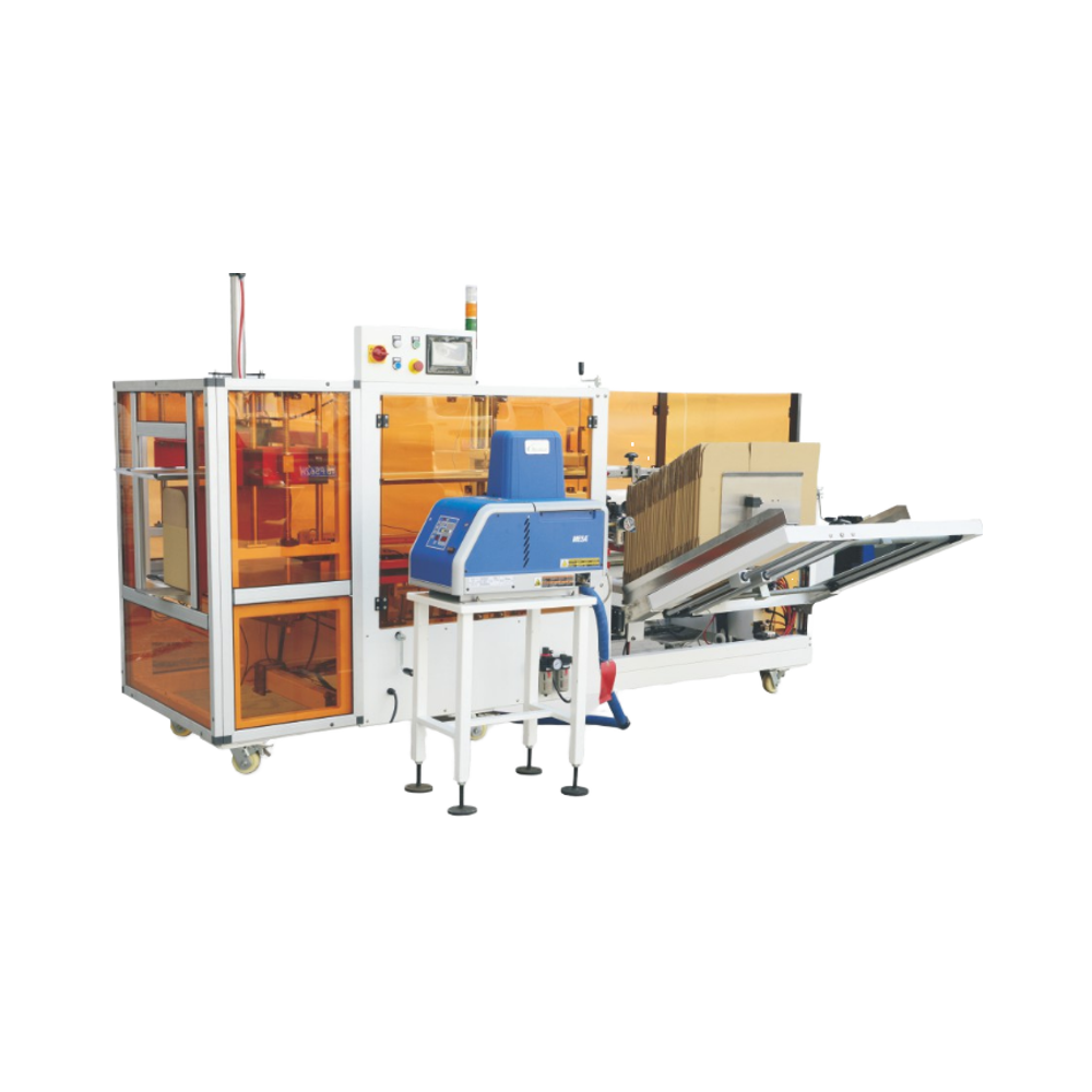 Optimized Automatic Cartoon-Erecting Folding Closing Taping Machine Hot Glue Flap Sealing for Efficient Paper Carton Packaging