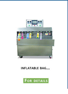 Spout pouch filling machine structure