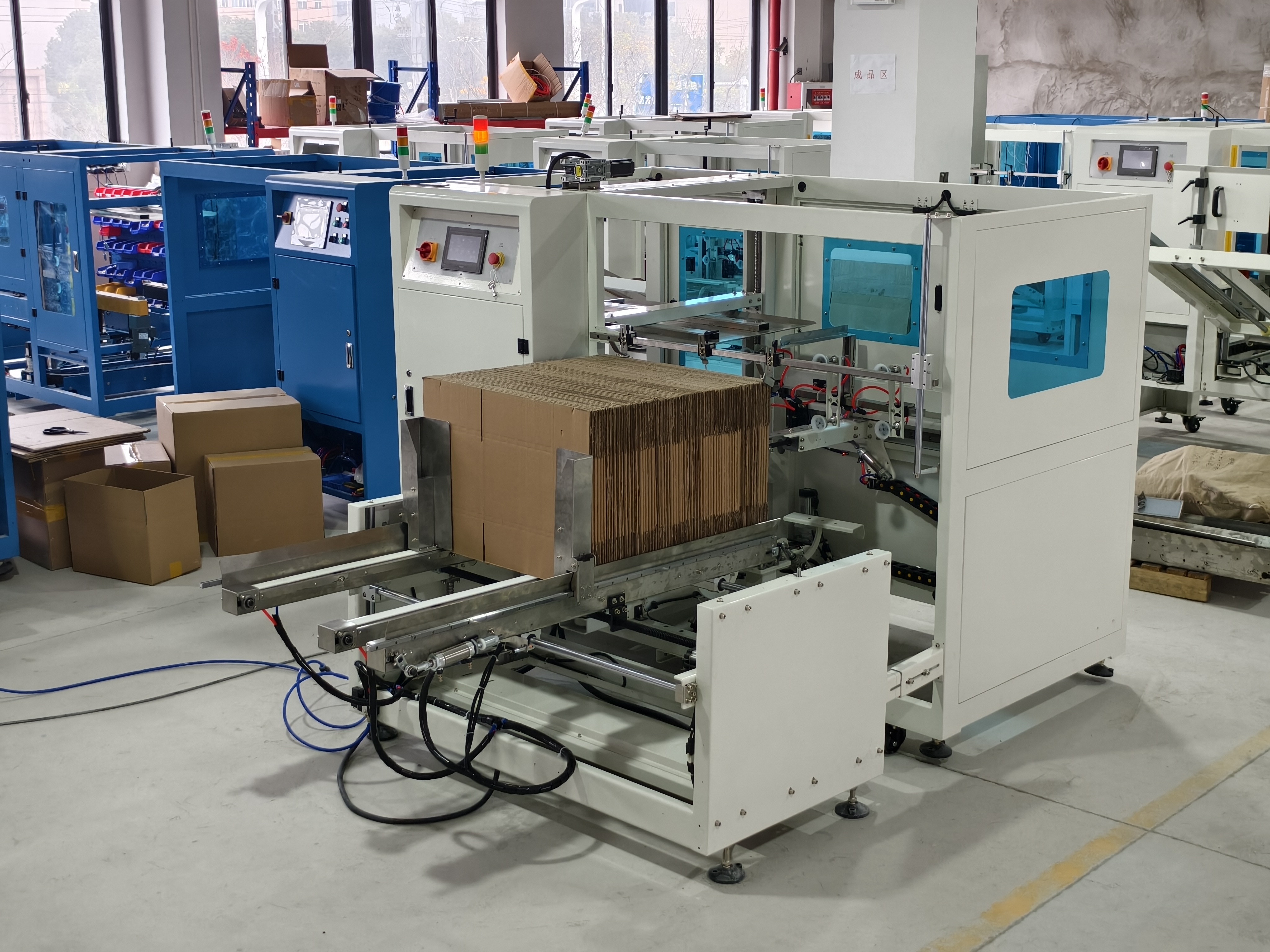 High Quality Fully Automatic Box Carton Case Erecting Machine Carton Erector