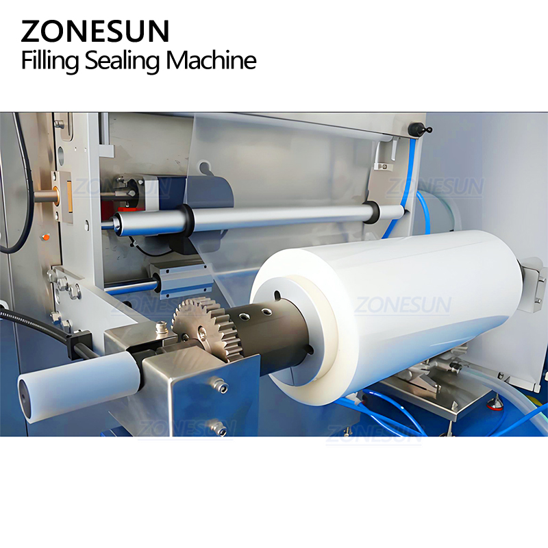 ZONESUN ZS-FS500K6 Servo High Speed Multi-lane Full Automatic Sugar Granule Stick Sachet Vertical Filling Sealing Machine