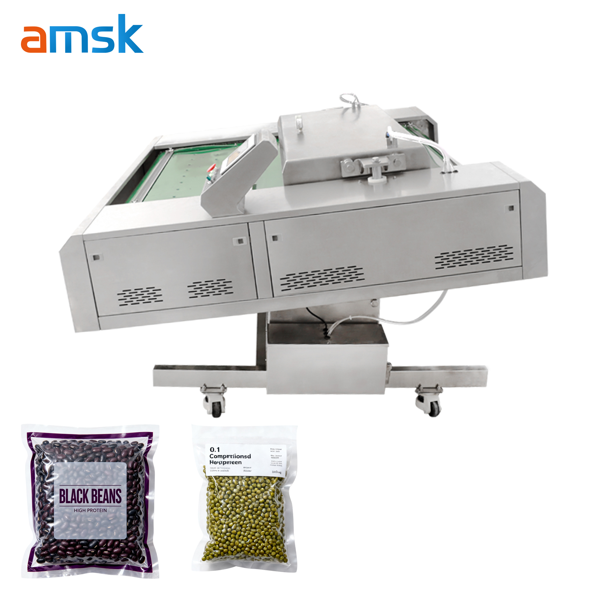 DZ-1100 Vacuum Machine for Food Packaging Meat Packaging Machine Vacuum Packaging Machine for Pack Sausage Outerbags.