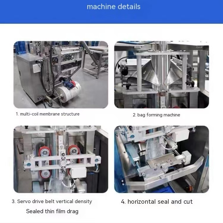 Multi-functional Automatic Forming Filling and Sealing Granular Spice Vertical Packaging Machine with Motor 2kw Power