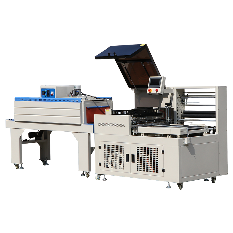 POF PE Film Heat Bottle Tunnel Shrink Machine Automatic Film Heat Shrink Wrap Packing Machine for Perfume Box