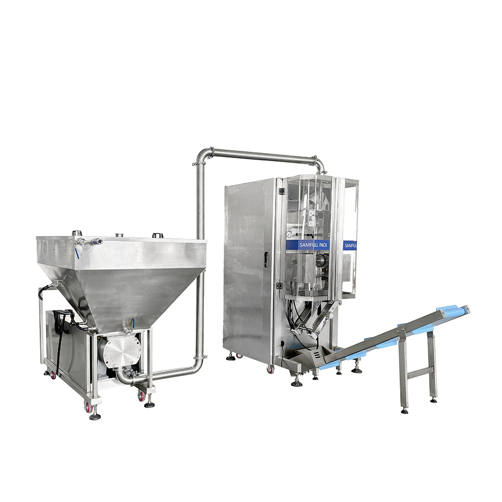 Boju Automatic Vertical Form Fill Seal Date Sauce Filling Packaging Liquid Pouch Date Paste Packing Machine