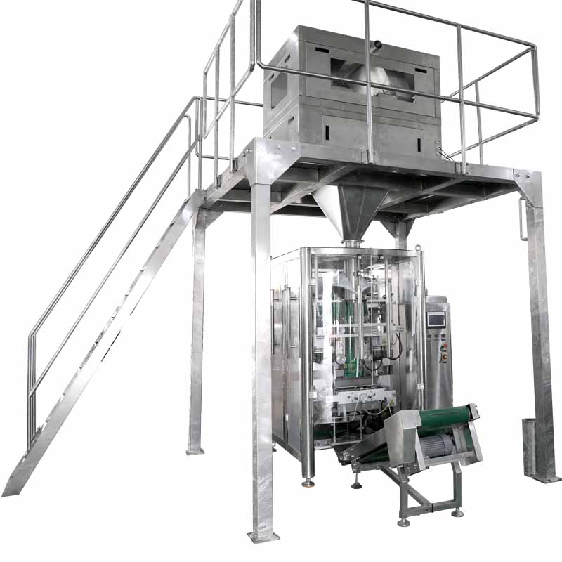 High-Speed 1kg Sugar Vertical Form-Fill-Seal Machine 316L Stainless Steel