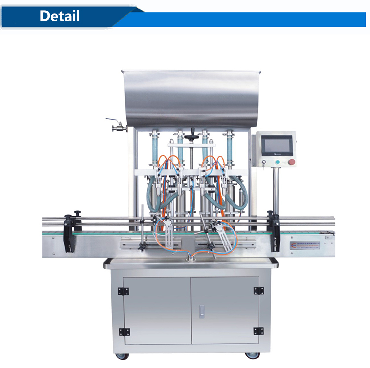 Spout pouch filling machine details