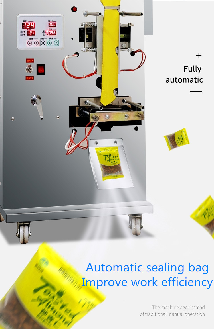 Tea bag packing machine view 11