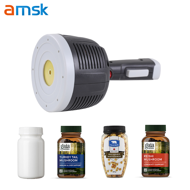 Manual Beverage 400A 20-100mm Handheld Electromagnetic Induction Sealing Machine Bottle Cap Sealing Aluminum Foil Plastic Cans