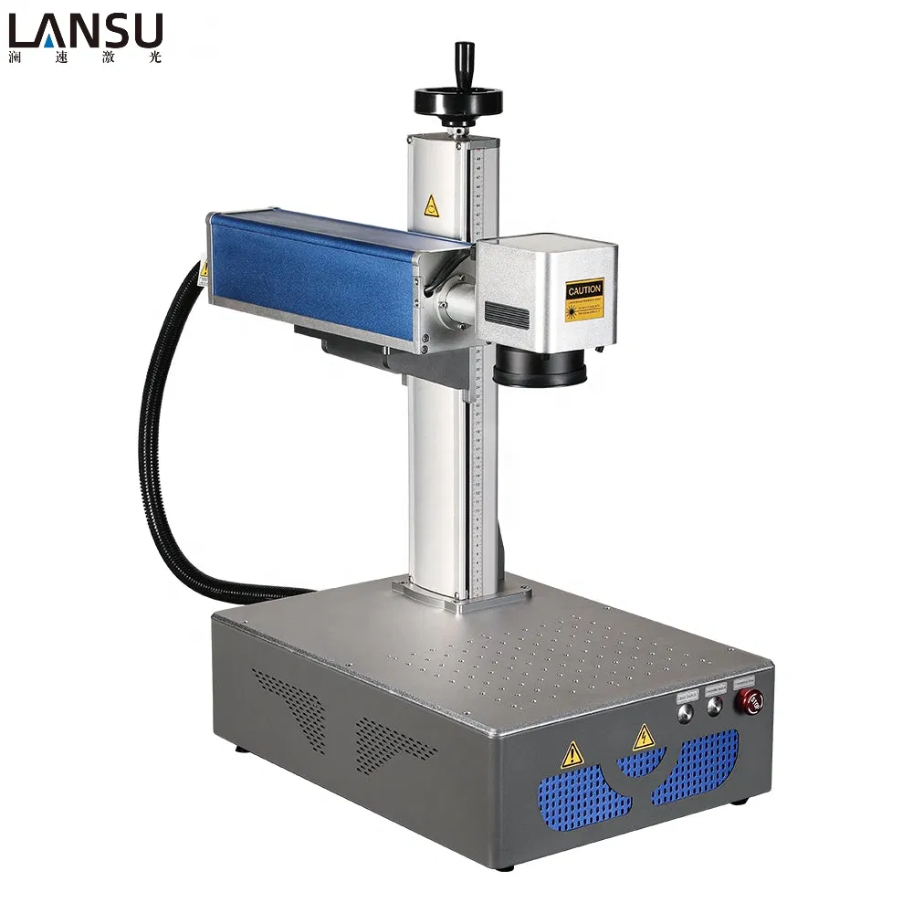 20W Metal Silver Gold Jewellery Fibre Optic Engraving Laser Mini Marking Machine