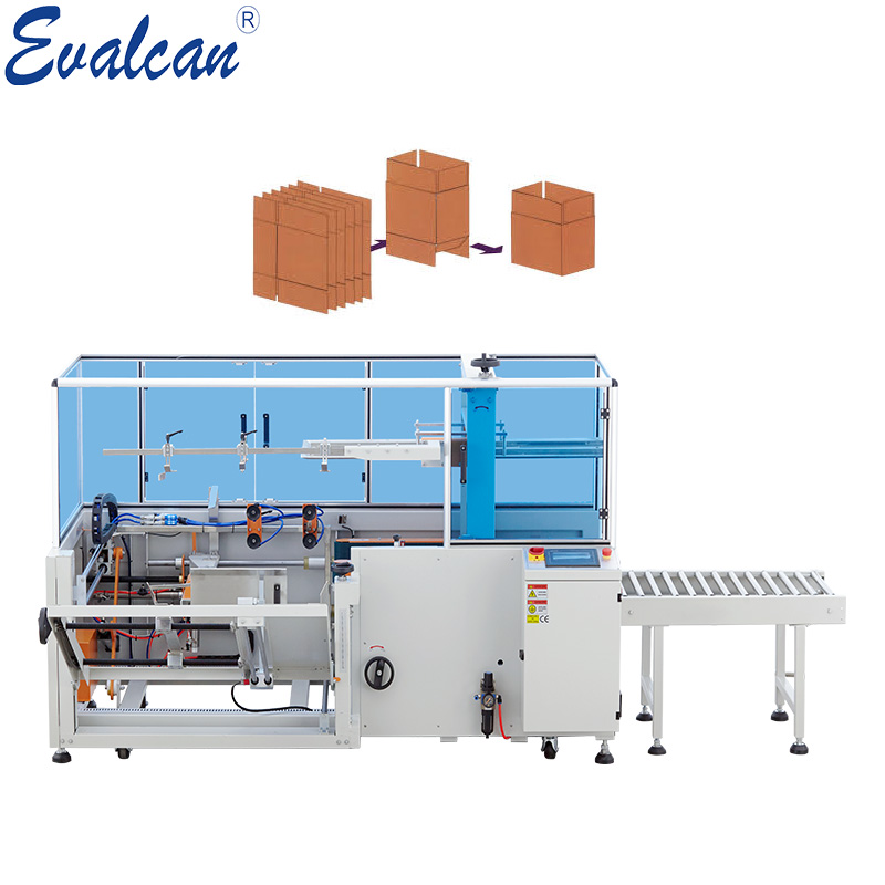 Case Unpacking Machine Automatic Carton Auto Box Erecting Machine
