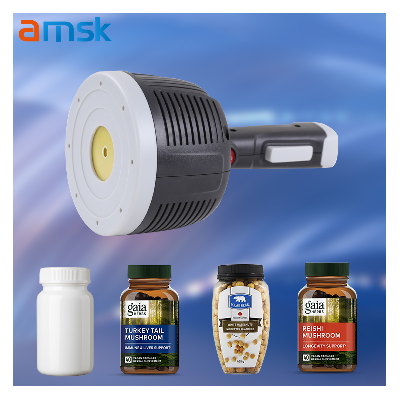 Manual Beverage 400A 20-100mm Handheld Electromagnetic Induction Sealing Machine Bottle Cap Sealing Aluminum Foil Plastic Cans