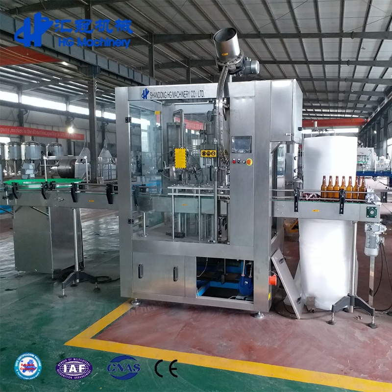 Small Size Fully Automatic Isobaric Beer Filler With Compact Design