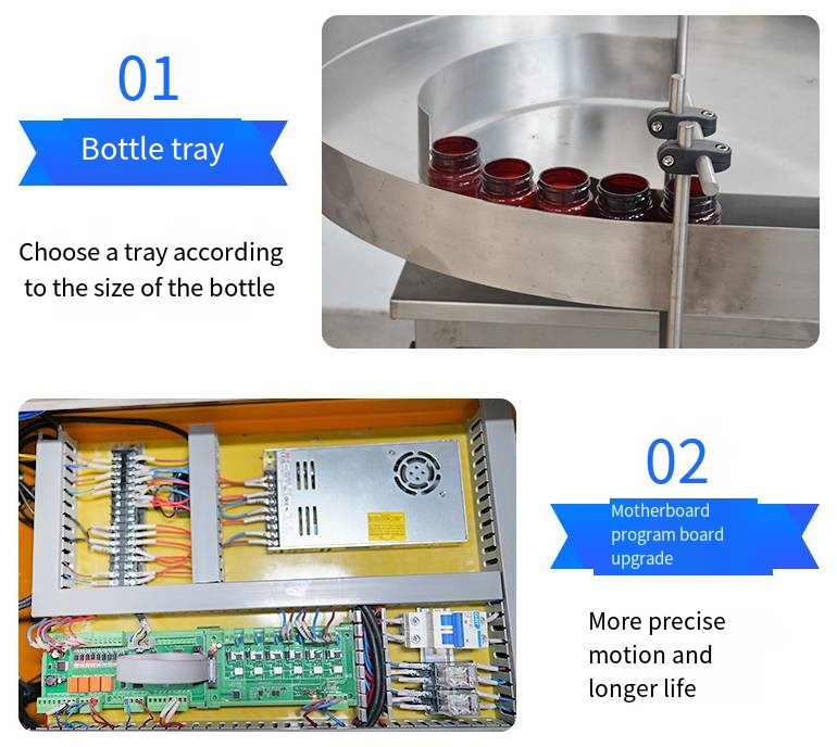 Technical drawing of sorting table