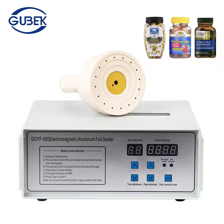 DGYF-600 Type Electromagnetic Induction Sealing Machine Plastic Bottles, Oil Bottles, Glass Aluminum Foil Sealing Machine