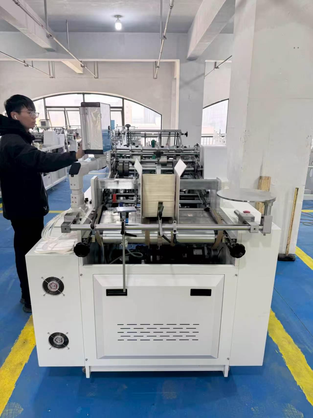 New Automatic High Capacity Paper Carton Erecting Forming Machine