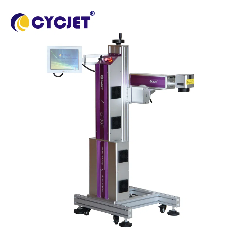 LF30F Laser Marking Machine for PVC/PPR/HDPE Pipe