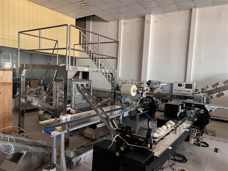 Mini Horizontal Wrapping Flow Pack Wrap Packing Machine Lollipop Protein Energy Bars Chocolate Bar Packaging Machine