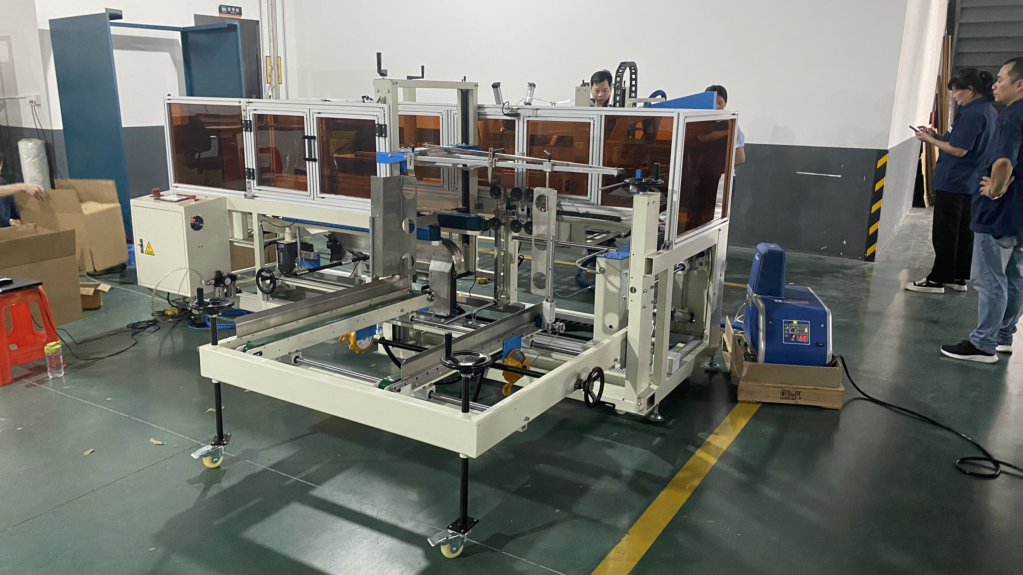Optimized Automatic Cartoon-Erecting Folding Closing Taping Machine Detail 2