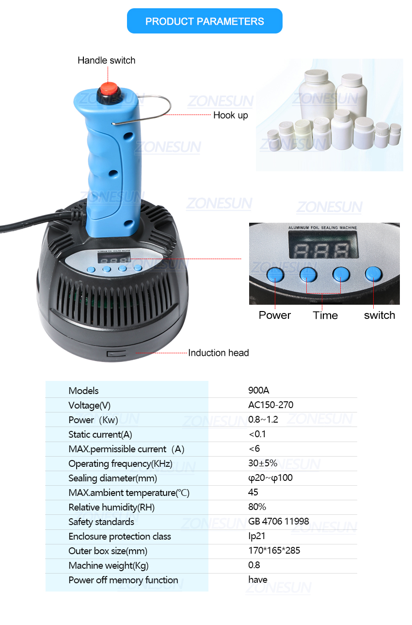 Electromagnetic Induction Sealer