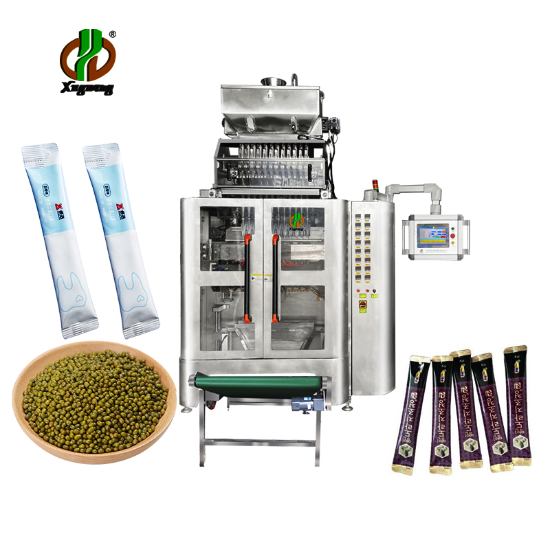 Xuguang Automatic Multi Lanes Granular Back Seal 1-30g 4/6/8/10/12 Lanes Sachet Packing Stick Filling Sealing Packaging Machine