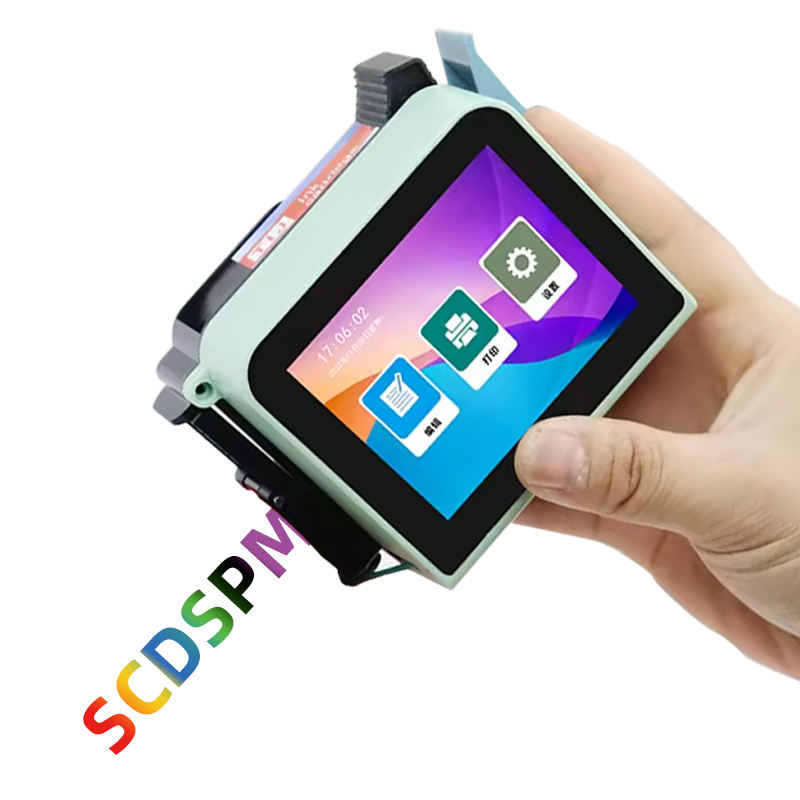 Portable 12.7mm All Materials Thermal Coding Machine New QR Code Label Printer Functionality Smart Handheld Mini Inkjet Printer