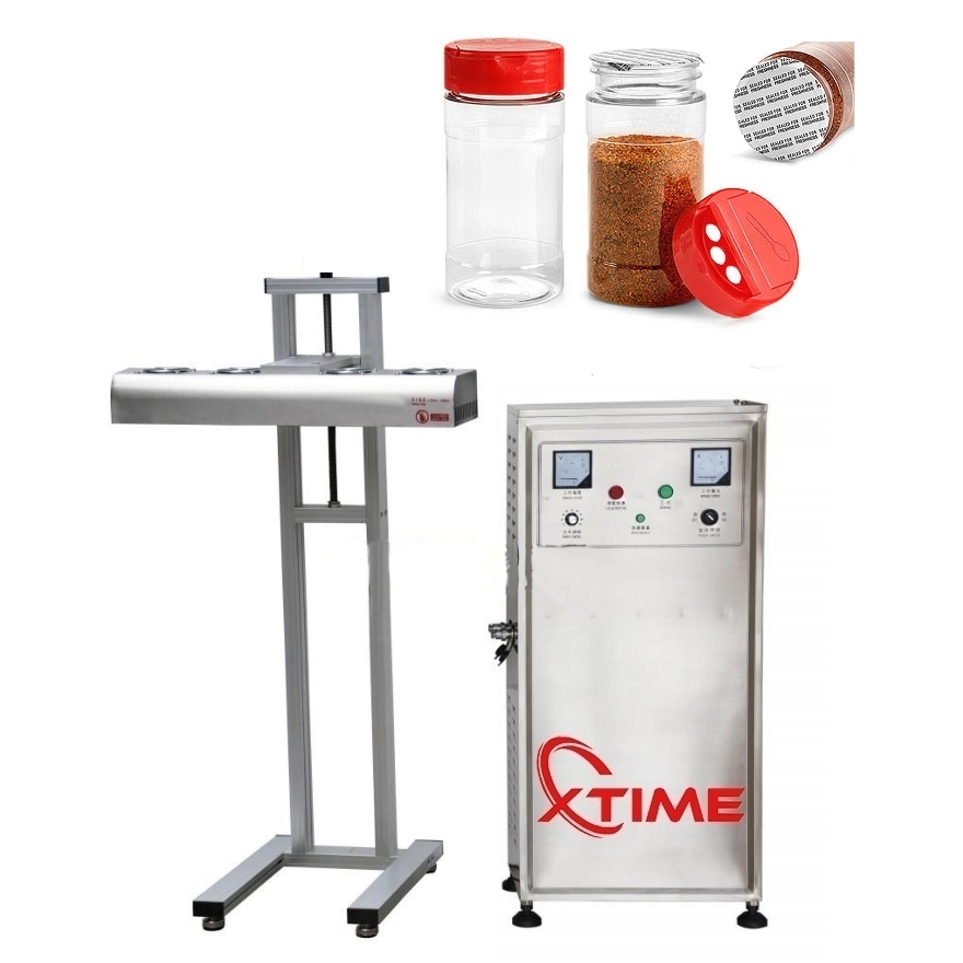 Automatic Induction Sealer Sauce Shrink Induction Capping Uk Continuous Jar Aluminum Lid Sealing Machine