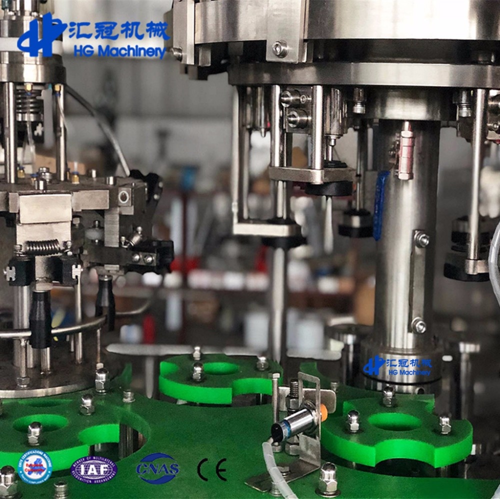 Small Size Fully Automatic Isobaric Beer Filler With Compact Design