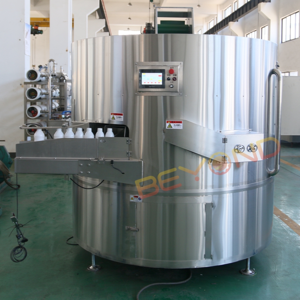 Automatic Bottle Unscrambler Machine for Efficient Plastic Bottle Sorting and Feeding