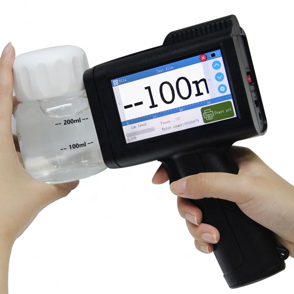TIJ Printer Production Date Expiration Date Code Printing Machine on Food Plastic Bag Label Code Printer Inkjet Printers