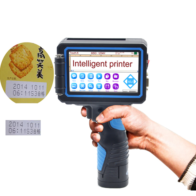 Chinese Tij Industrial Corrugated Box Online Thermal Portable Handjet Hand Held Ink Jet Label Coding Handheld Inkjet Printer