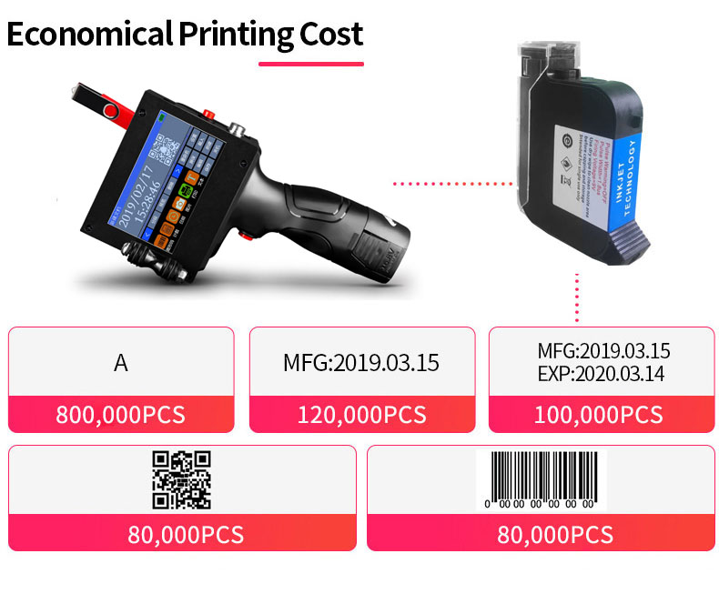 Thermal Inkjet Printer Ink Cartridge 50ml